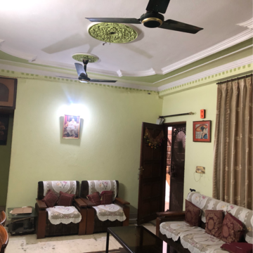 Living Room in 3 BHK Builder Floor at Raj Nagar Extension – for Sale