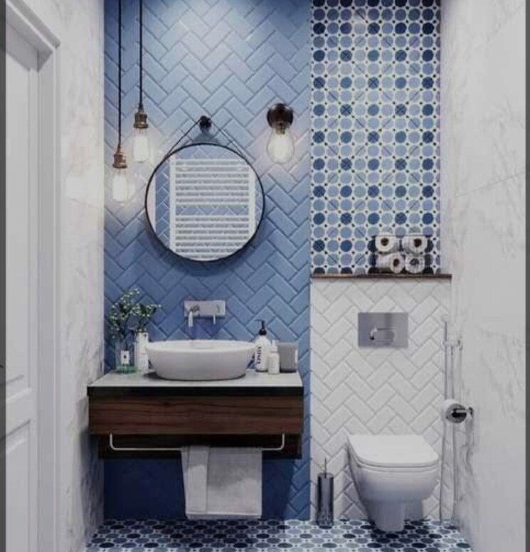 Bathroom, signature-global-twin-tower-dxp 3.5 Bedroom 2980 Sq.Ft. Apartment In Sector 84 Gurgaon 7960762