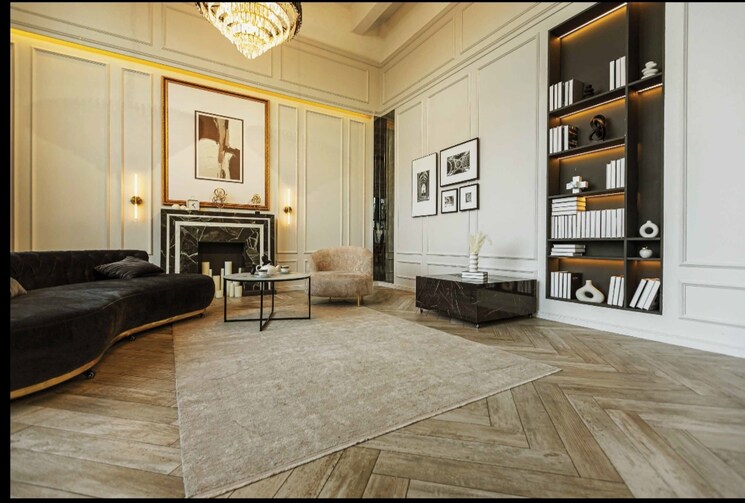 Living Room, signature-global-twin-tower-dxp 3.5 Bedroom 2980 Sq.Ft. Apartment In Sector 84 Gurgaon 7960762