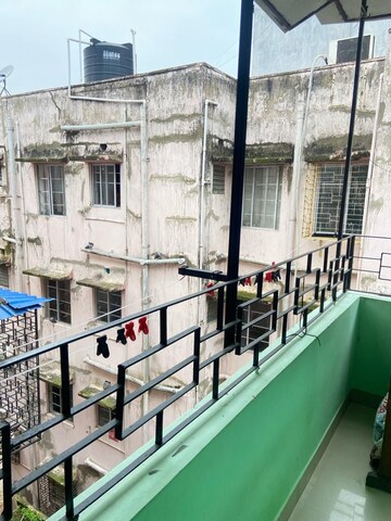 Balcony in 3 BHK Apartment at Larica Tolly, Tollygunge – for Rent