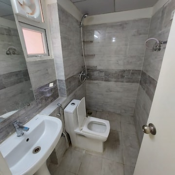 Bathroom in 3 BHK Apartment at Gaurs Siddhartham, Siddharth Vihar – for Rent
