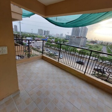 Balcony in 3 BHK Apartment at Gaurs Siddhartham, Siddharth Vihar – for Rent