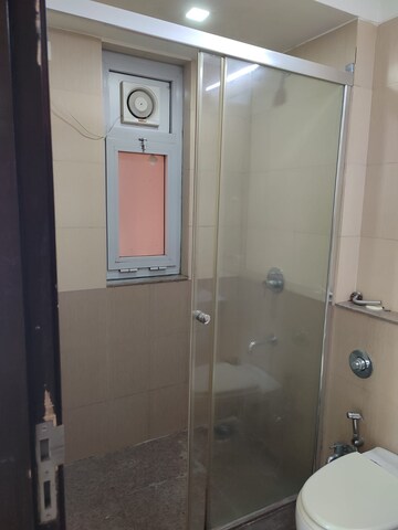 Bathroom in 4 BHK Apartment at DB Orchid Woods, Goregaon East – for Rent