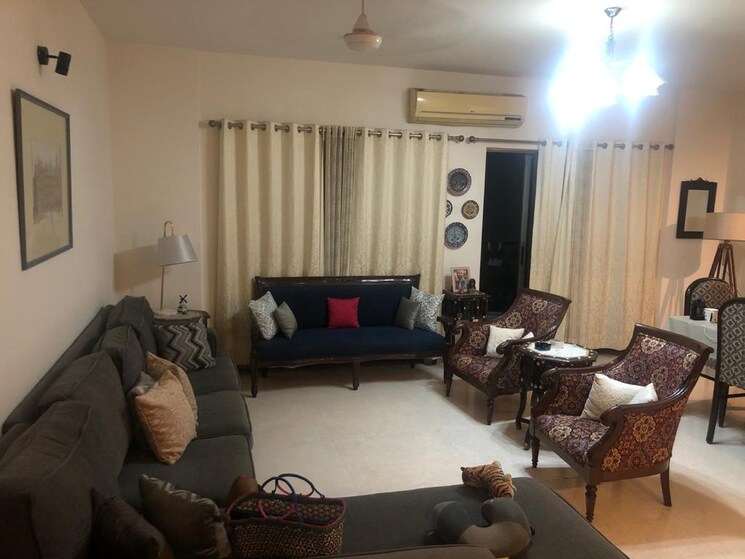 Living Room, tata-raheja-raisina-residency 4 Bedroom 3400 Sq.Ft. Apartment In Sector 59 Gurgaon 7960972