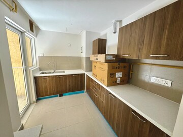 Kitchen in 3 BHK Apartment at Unitech Fresco, Sector 50 – for Rent