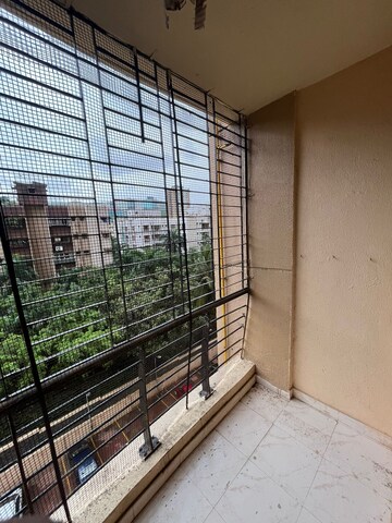 Balcony in 2 BHK Apartment at K Raheja Heights, Malad East – for Rent