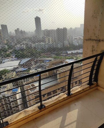 Balcony in 2 BHK Apartment at K Raheja Heights, Malad East – for Rent