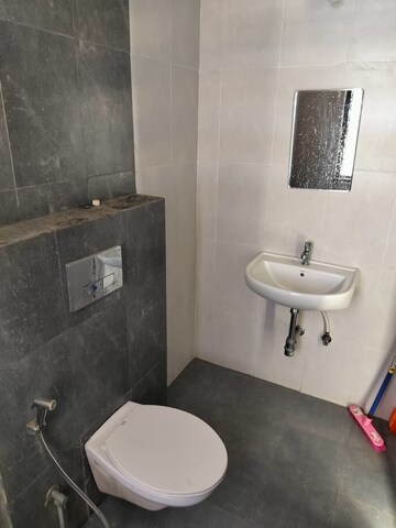 Bathroom in 2 BHK Apartment at Shapoorji Pallonji Joyville Hinjewadi, Hinjewadi – for Rent