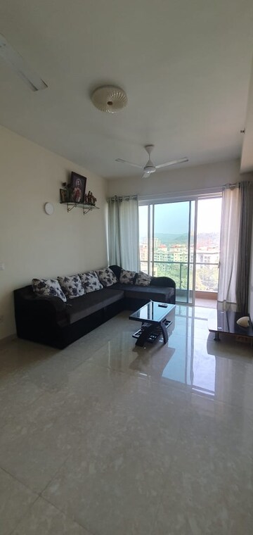 Living Room in 2 BHK Apartment at L & T Seawoods Residences Phase 1 Part A, Seawoods – for Rent