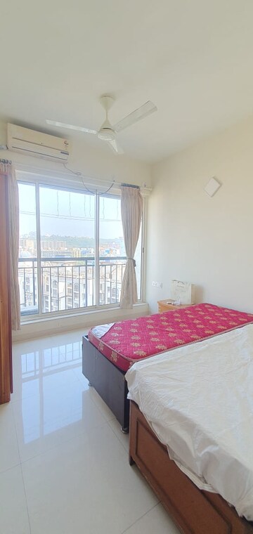 Bedroom in 2 BHK Apartment at L & T Seawoods Residences Phase 1 Part A, Seawoods – for Rent