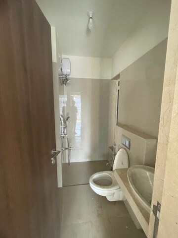 Bathroom in 2 BHK Apartment at L & T Seawoods Residences Phase 1 Part A, Seawoods – for Rent
