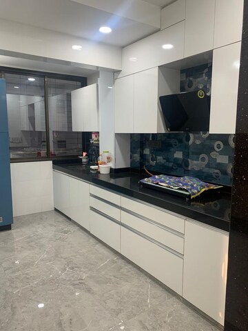 Kitchen in 4 BHK Apartment at Kanakia Levels, Malad East – for Rent