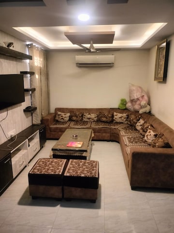 Living Room in 3 BHK Builder Floor at Nirman Nagar – for Sale