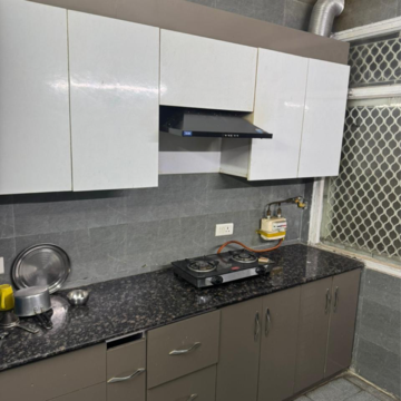 Kitchen in 3 BHK Builder Floor at Greater Kailash I – for Rent