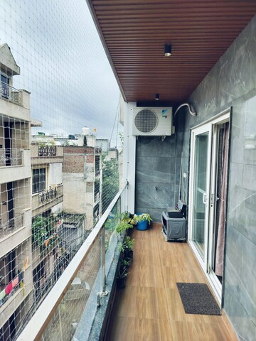 Balcony in 4 BHK Builder Floor at Hari Nagar – for Sale