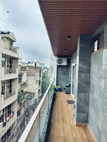 Balcony in 4 BHK Builder Floor at Hari Nagar – for Sale