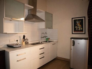 Kitchen in 2 BHK Apartment at G Corp Residency, Koramangala – for Rent