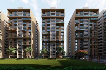 3 BHK Apartment – Exterior View View at Vesu - for Sale
