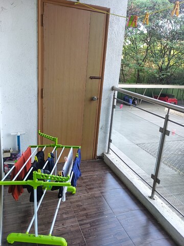 Balcony in 2 BHK Apartment at The Chatterjee The Crown Greens, Hinjewadi – for Sale