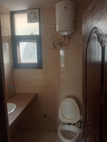 Bathroom in 3 BHK Apartment at Aditya Palm Court, Vip Road – for Rent