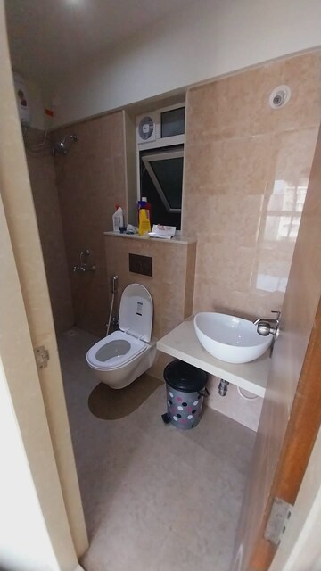 Bathroom in 2 BHK Apartment at JP Eminence, Andheri West – for Rent