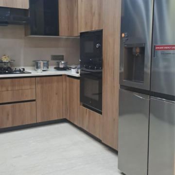Kitchen in 3 BHK Builder Floor at Kalkaji – for Rent