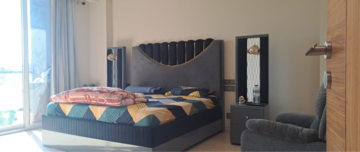 Bedroom in 3 BHK Builder Floor at Kalkaji – for Rent