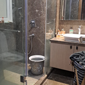 Attached Bathroom in 3 BHK Builder Floor at Kalkaji – for Rent