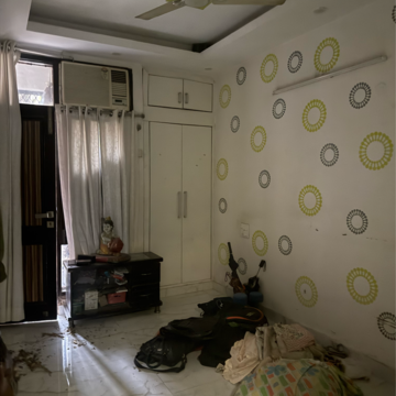 Bedroom in 2 BHK Builder Floor at East Of Kailash – for Rent