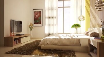 Bedroom in 3 BHK Apartment at Hermitage Centralis, Vip Road – for Rent