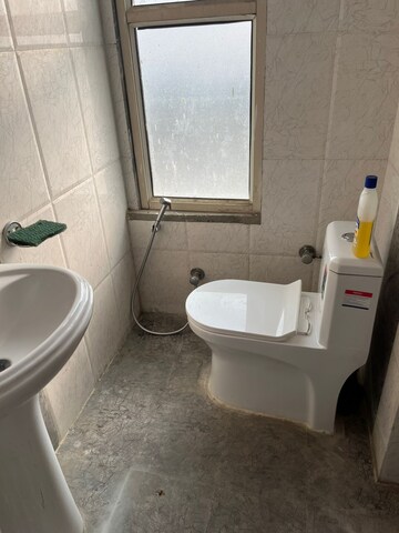 Bathroom in 1 BHK Apartment at AKG Skyline Plaza, Sultanpur Road – for Rent
