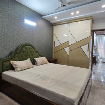 Bedroom in 3 BHK Builder Floor at Greater Kailash I – for Rent