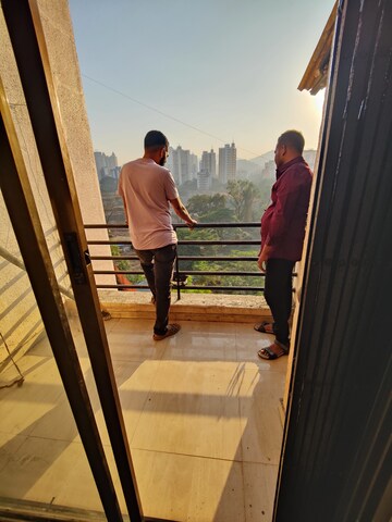 Balcony in 2 BHK Apartment at Vijay Vatika, Kavesar – for Rent
