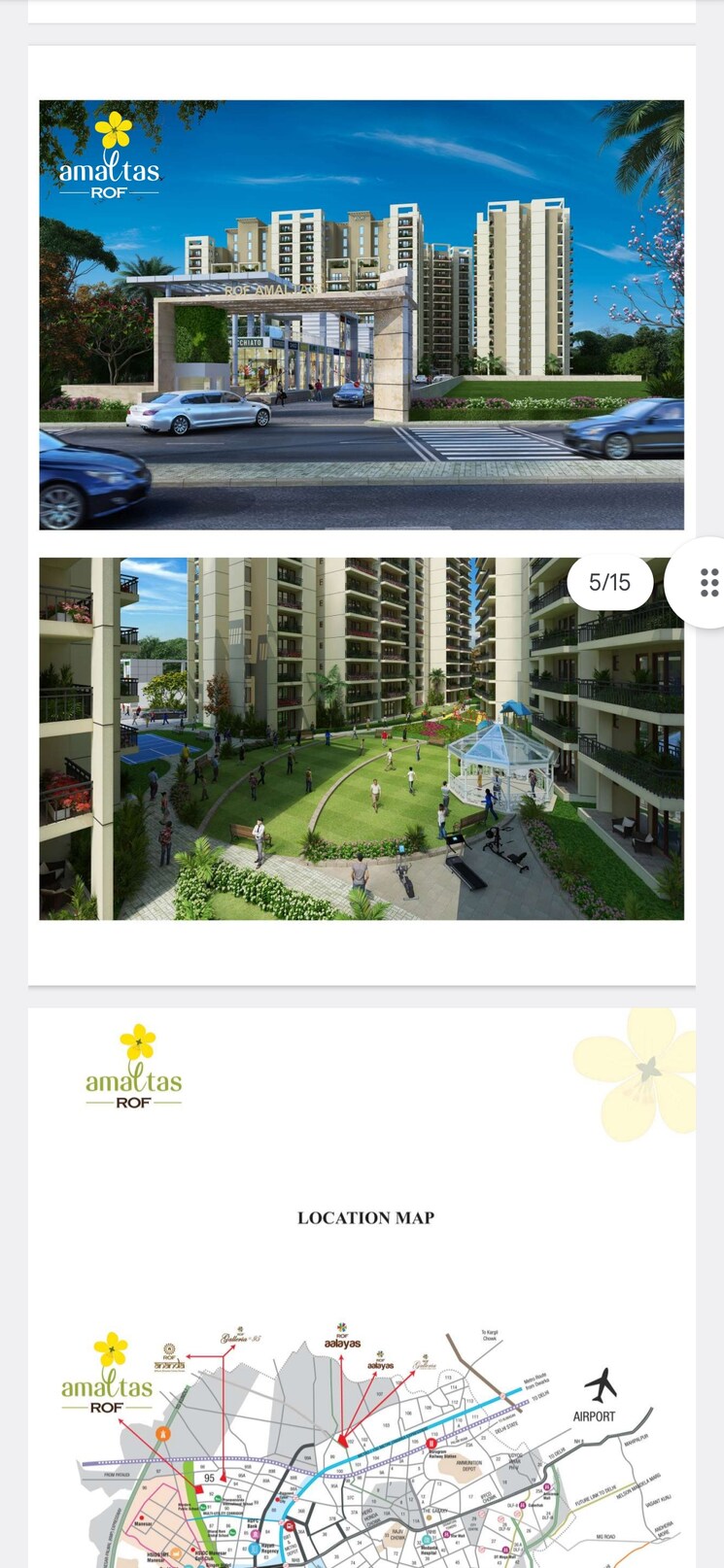 Master Bedroom, rof-amaltas 2 Bedroom 746 Sq.Ft. Apartment In Sector 92 Gurgaon 7963414