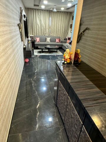 Living Room in 3 BHK Apartment at Lalani Grandeur, Goregaon East – for Rent
