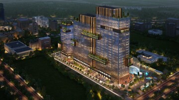 Office Space – Exterior View View at GYGY Mentis, Sector 140 - for Sale