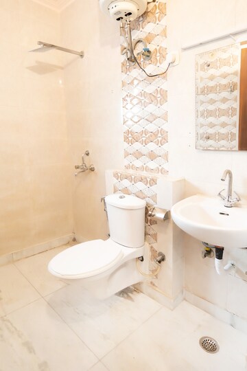 Bathroom in 3 BHK Builder Floor at Sector 46 – for Rent