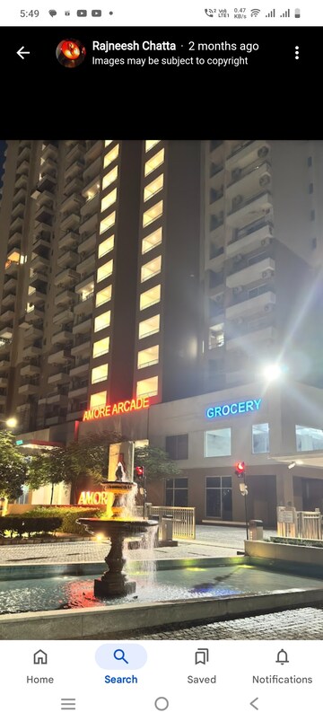 3 BHK Apartment For Rent in Wave Amore, Sector 32
