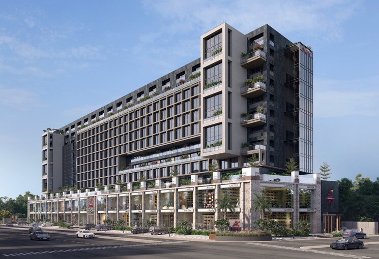 Exterior View, vesu Commercial Office Space 828 Sq.Ft. In Vesu Surat 7963982