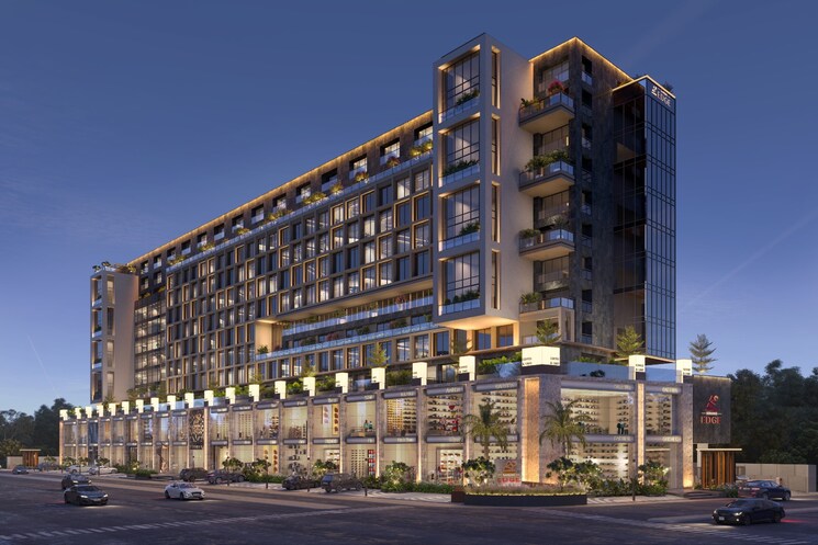 Exterior View, vesu Commercial Office Space 828 Sq.Ft. In Vesu Surat 7963982