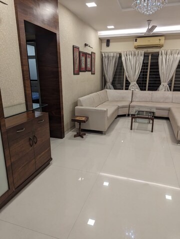 Living Room in 3 BHK Apartment at Greater Kailash ii – for Rent