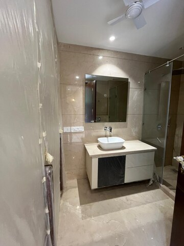 Bathroom in 3 BHK Apartment at Greater Kailash ii – for Rent
