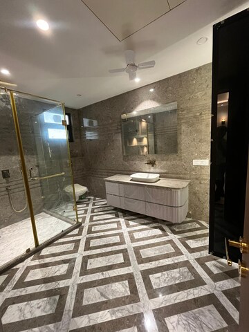 Bathroom in 3 BHK Apartment at Greater Kailash ii – for Rent