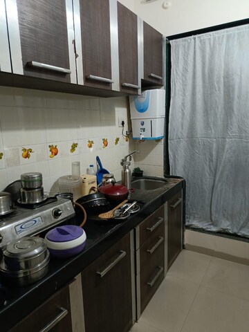 Kitchen in 1 BHK Apartment at Shanti Apartments Kopar Khairane, Kopar Khairane – for Rent