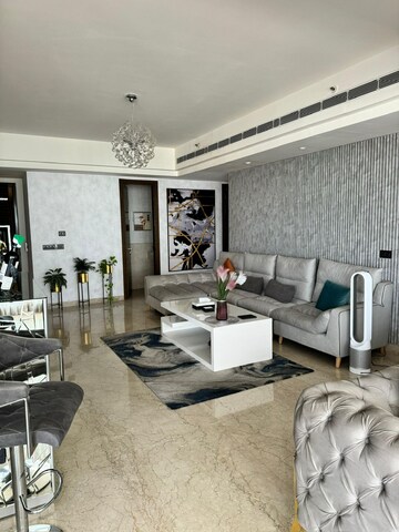 Living Room in 4 BHK Apartment at M3M Golf Estate, Sector 65 – for Rent