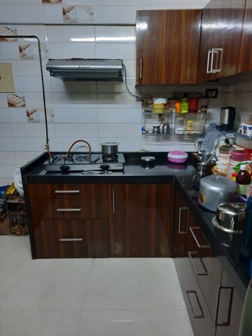 Kitchen in 1 BHK Apartment at Shree Saraswati CHS, Kopar Khairane – for Sale