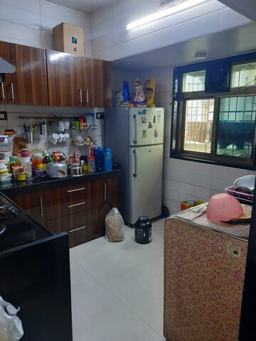 Kitchen in 1 BHK Apartment at Shree Saraswati CHS, Kopar Khairane – for Sale