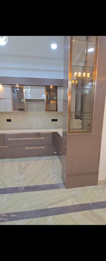 Kitchen in 2 BHK Builder Floor at Divya Kunj, Niti Khand – for Rent