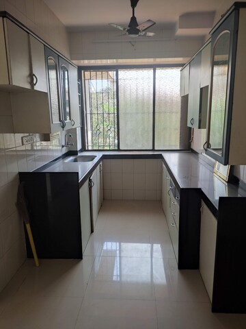 Kitchen in 1 BHK Apartment at Jay Nagar CHS, Malad West – for Rent
