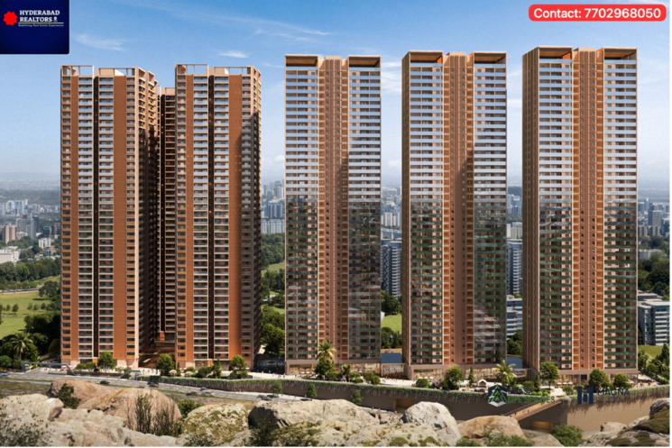 Exterior View, srias-iwa 3 Bedroom 2290 Sq.Ft. Apartment In Manikonda Hyderabad 7964305